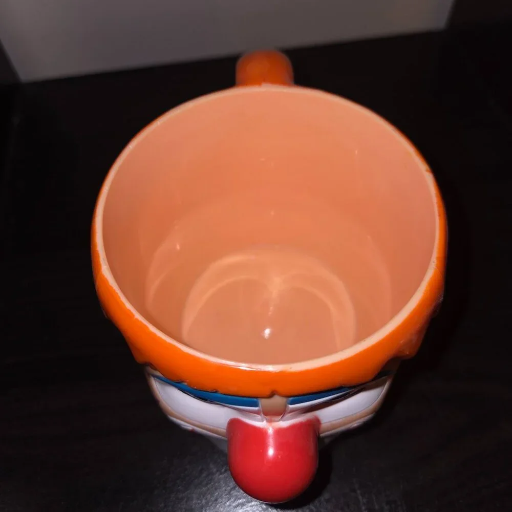 Ringling Brothers Scary Circus Clown Mug Cup Barnum & Bailey Hard Plastic 4